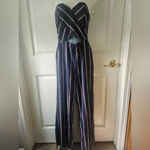 Striped Women's Jumpsuit